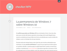 Tablet Screenshot of chevronwp7.com